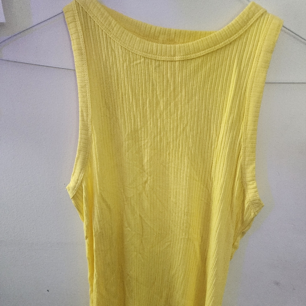 Ribbed tank top